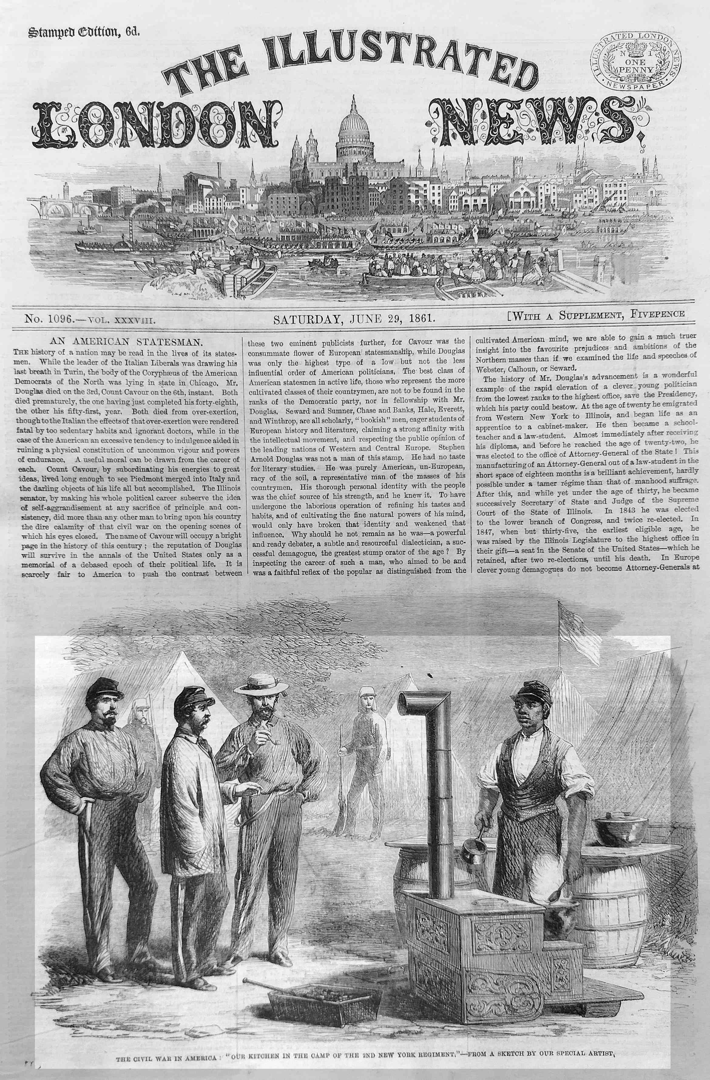 The camp of the 2nd New York